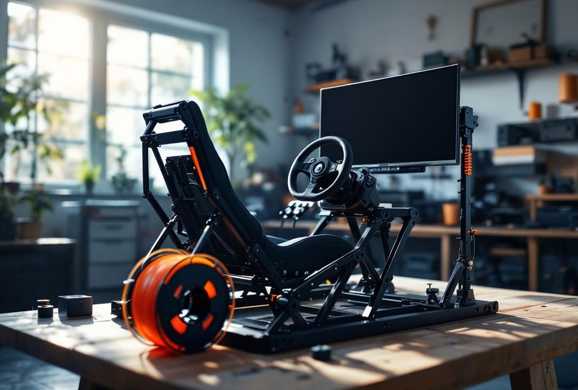 Complete Gids voor DIY Sim Rig Bouwen: Van Aluminium tot 3D Printen