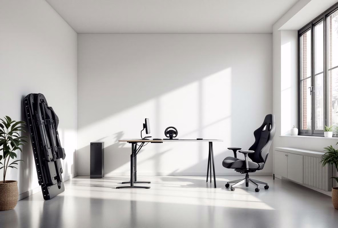 Ruimtebesparende Sim Rig Bouwen: Foldable vs. Hybrid vs. Profile