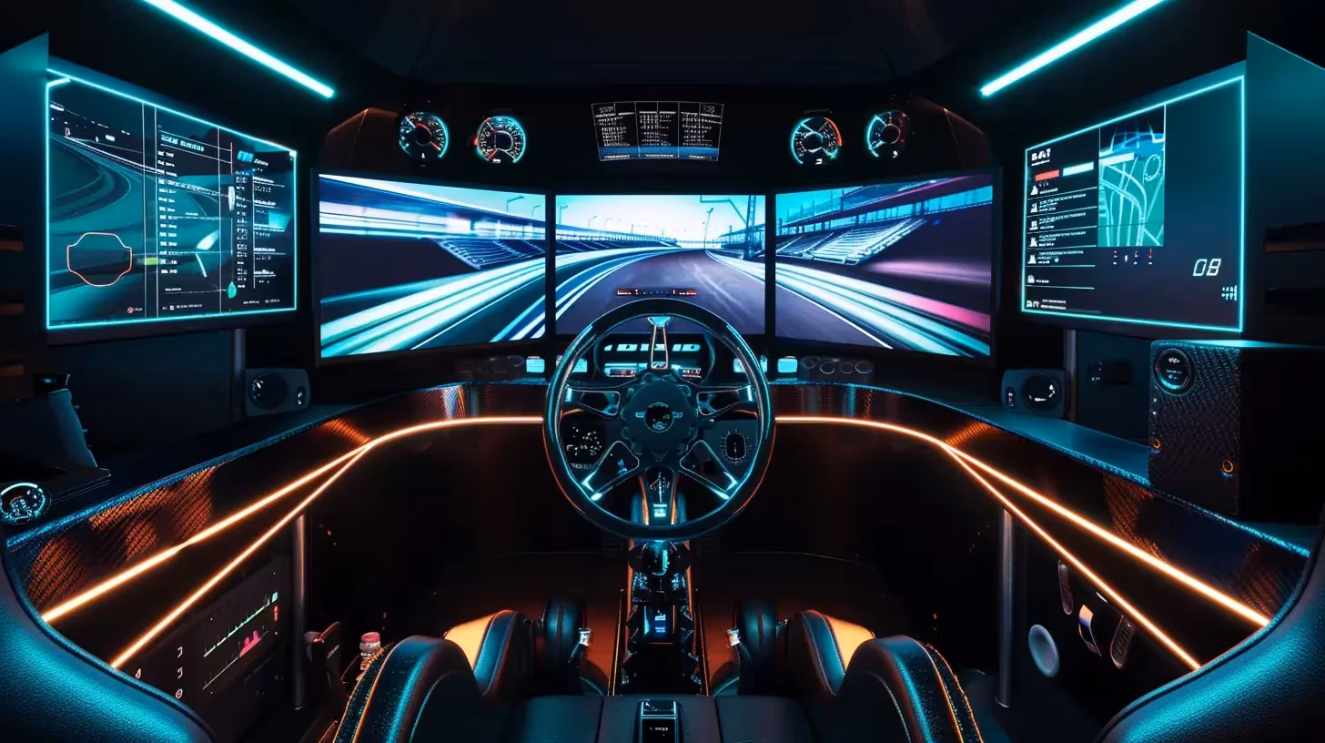 Sim racing setup