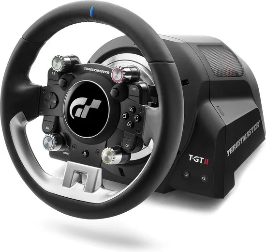 Thrustmaster T-GT II Pack Stuur + Base - PS5/PS4/PC - Gran Turismo licentie