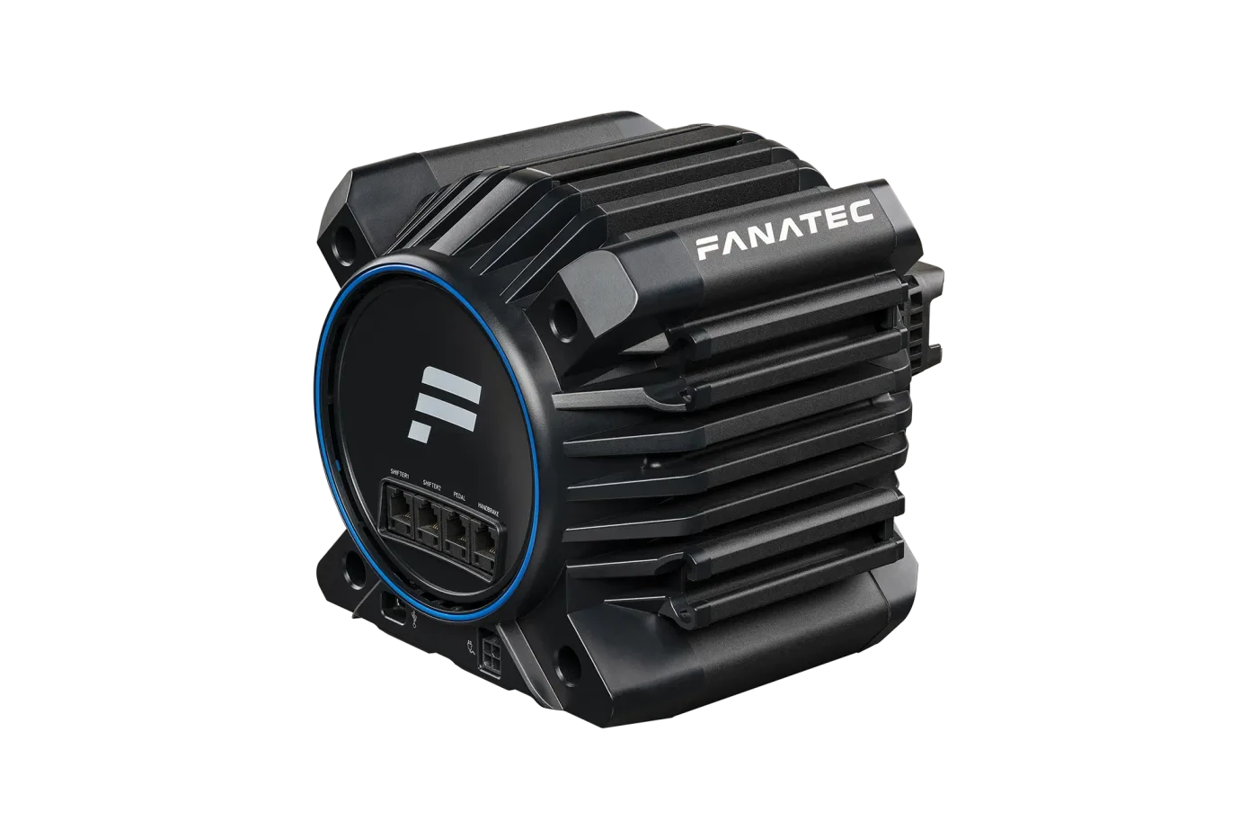 Fanatec Gran Turismo DD Pro Wheel Base met QR2 wiel bevestigd